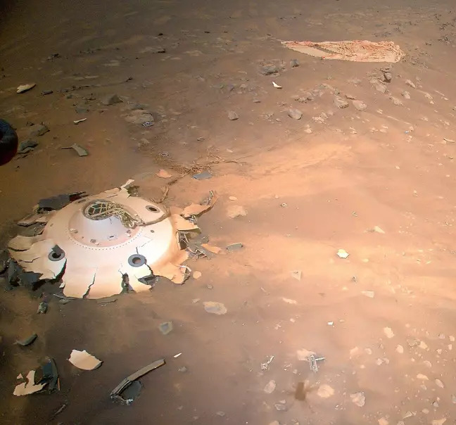 συντρίμμια σκάφους Άρης